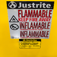 Justrite Sure-Grip EX 36. Gal Flammable Liquid Storage Cabinet image 2